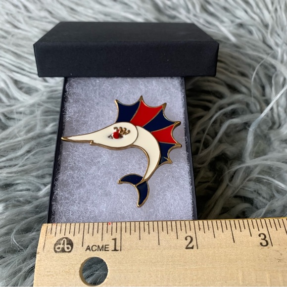Vintage Swordfish Pin - Picture 5 of 8